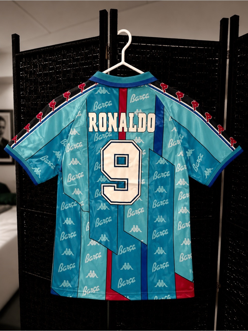 Ronaldo Barcelona FC Retro Soccer Jersey
